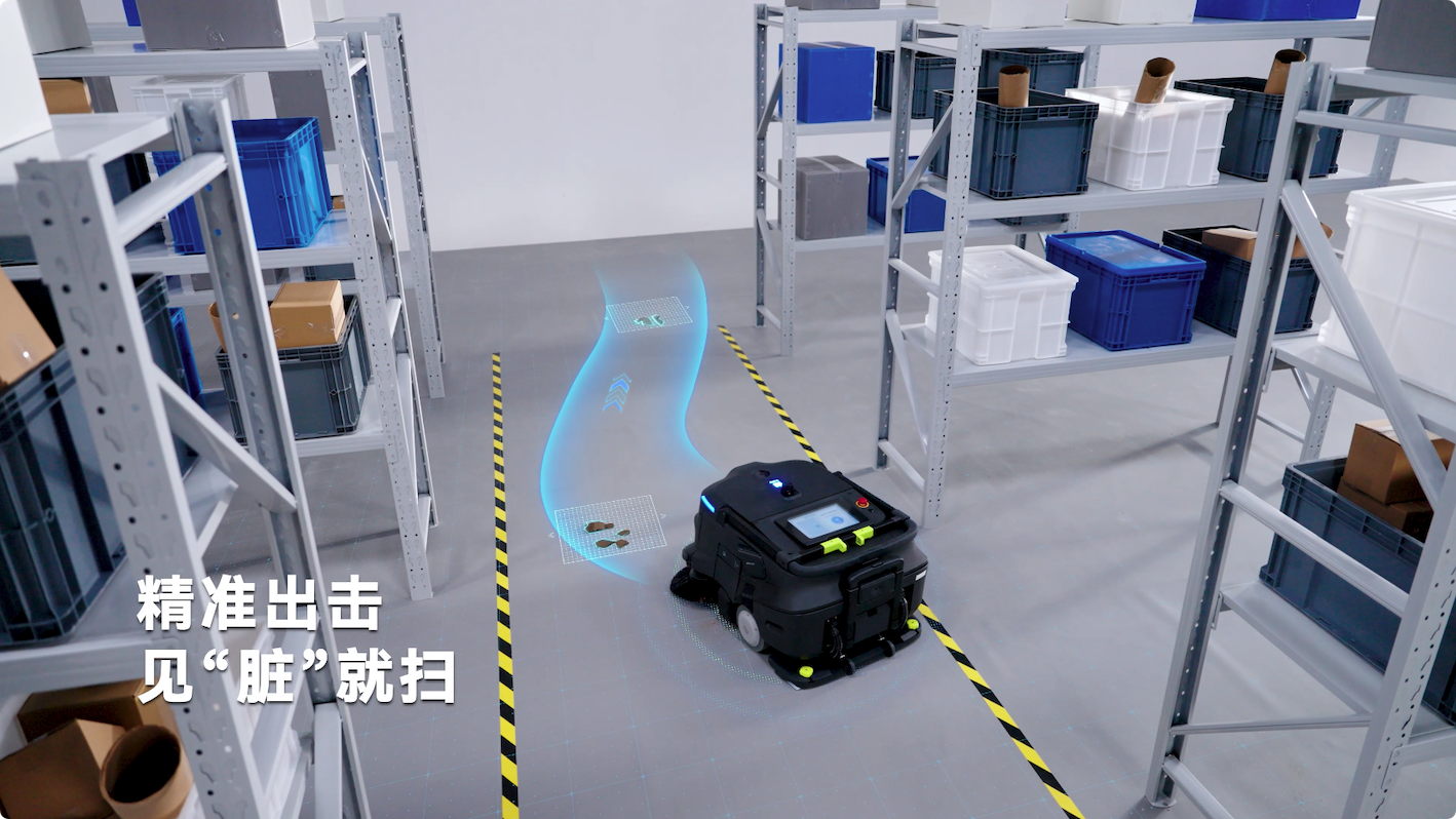 普渡机器人发布AI扫吸推机器人PUDUMT1Vac重新定义智能吸尘新标准(图7)