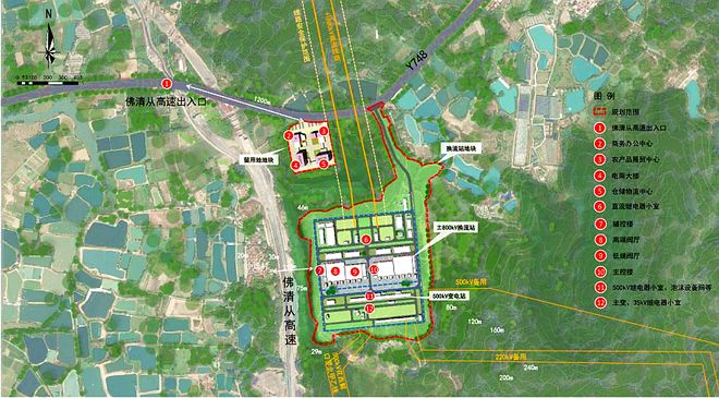 年减碳1600万吨！广州首个特高压换流站规划落地花都