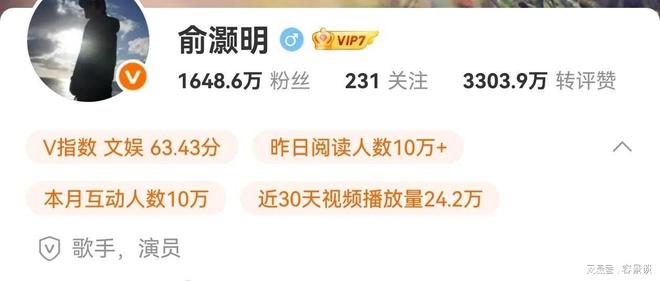 俞灏明凌晨官宣结婚文案暴露低情商女方无回应事情不简单(图6)