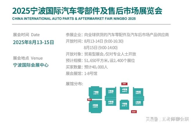 邀您入驻2025宁波汽配展：锚定全球供应链驱动汽配产业新增长(图3)