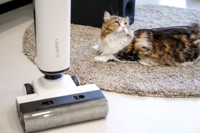 洗地机是智商税还是真神器？养猫人的友望云朵20洗地机实测分享