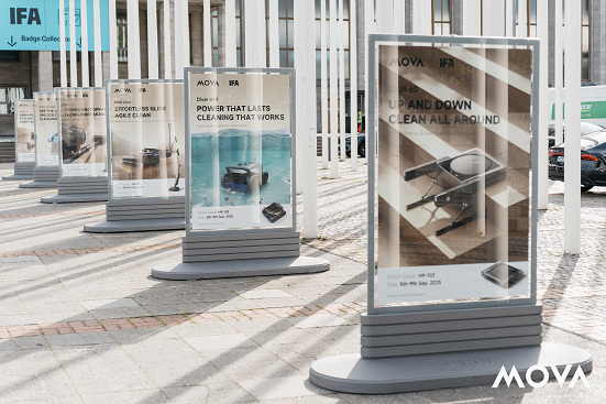 IFA2025最火焦点!MOVA智能清洁进入AI“双臂时代”