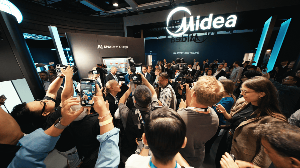 美的领先科技惊艳亮相IFA2025为全球用户重构全屋智慧生活(图6)