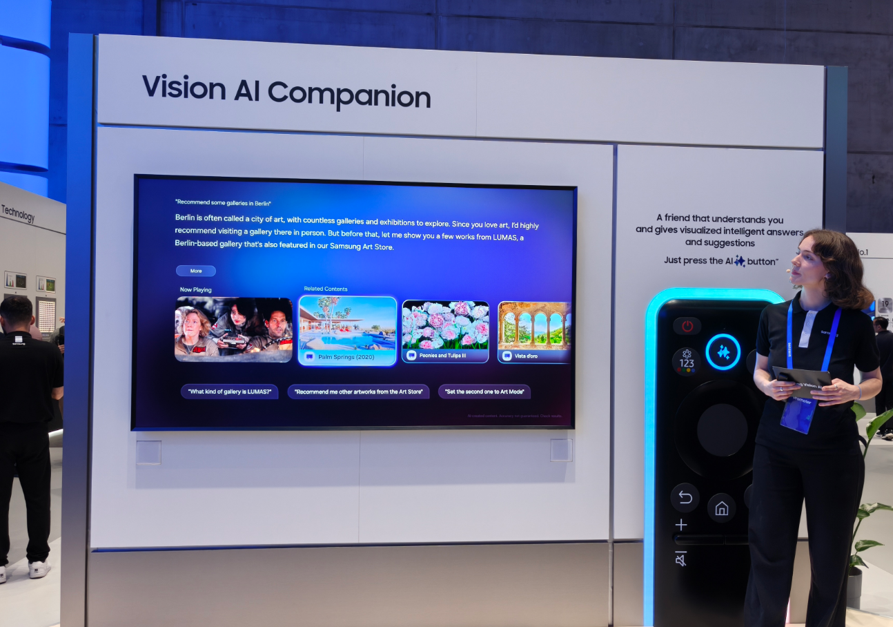 直击IFA三星馆：AIHome是新瓶装旧酒但生态协同是大势所趋(图5)