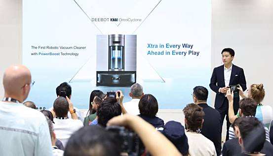 科沃斯全品类亮相IFA2025地宝X11等清洁领域新品引领智能生活(图2)