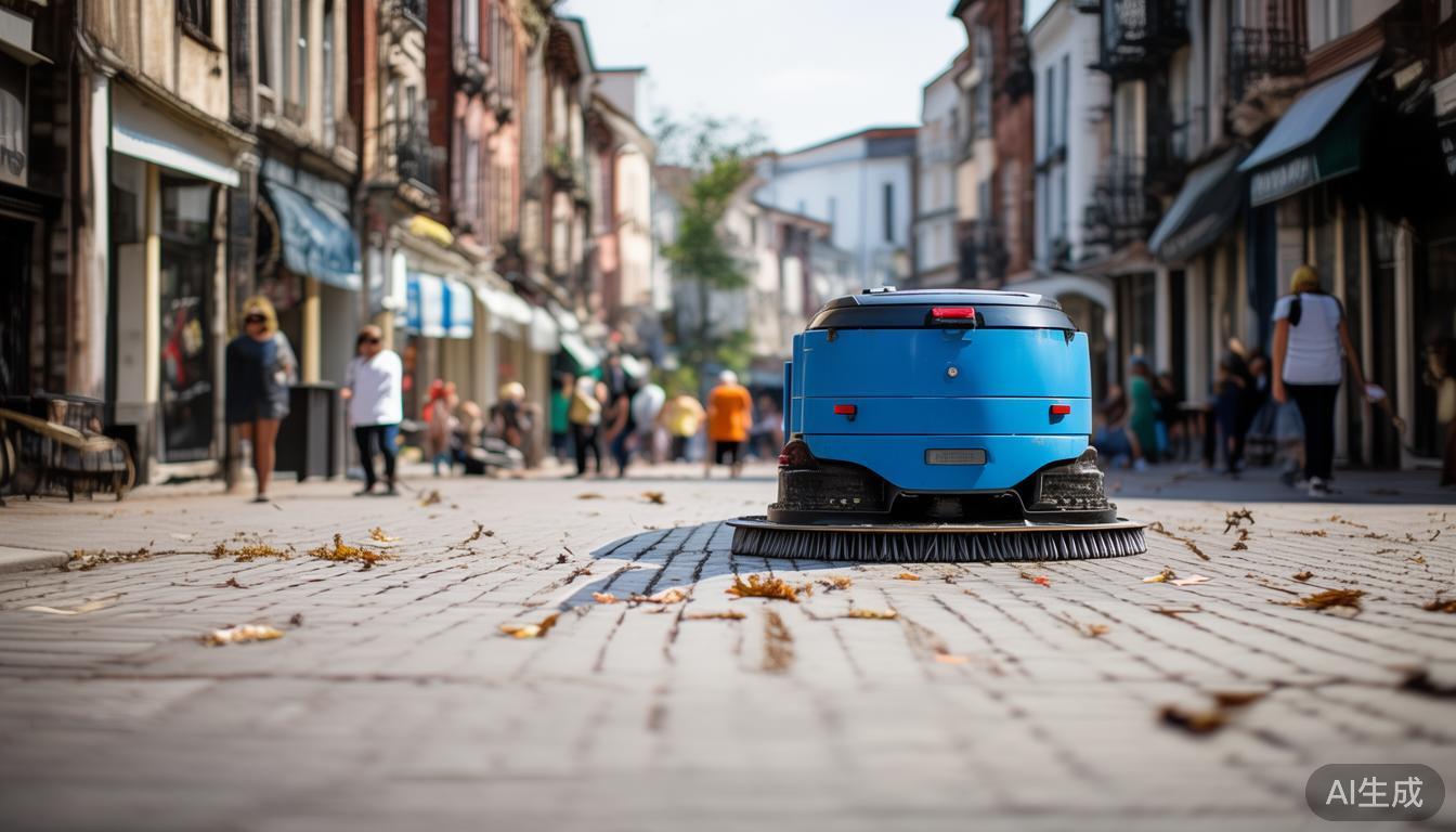 街道清洗神器小蓝车三头六臂超厉害？效率惊人引惊叹(图5)