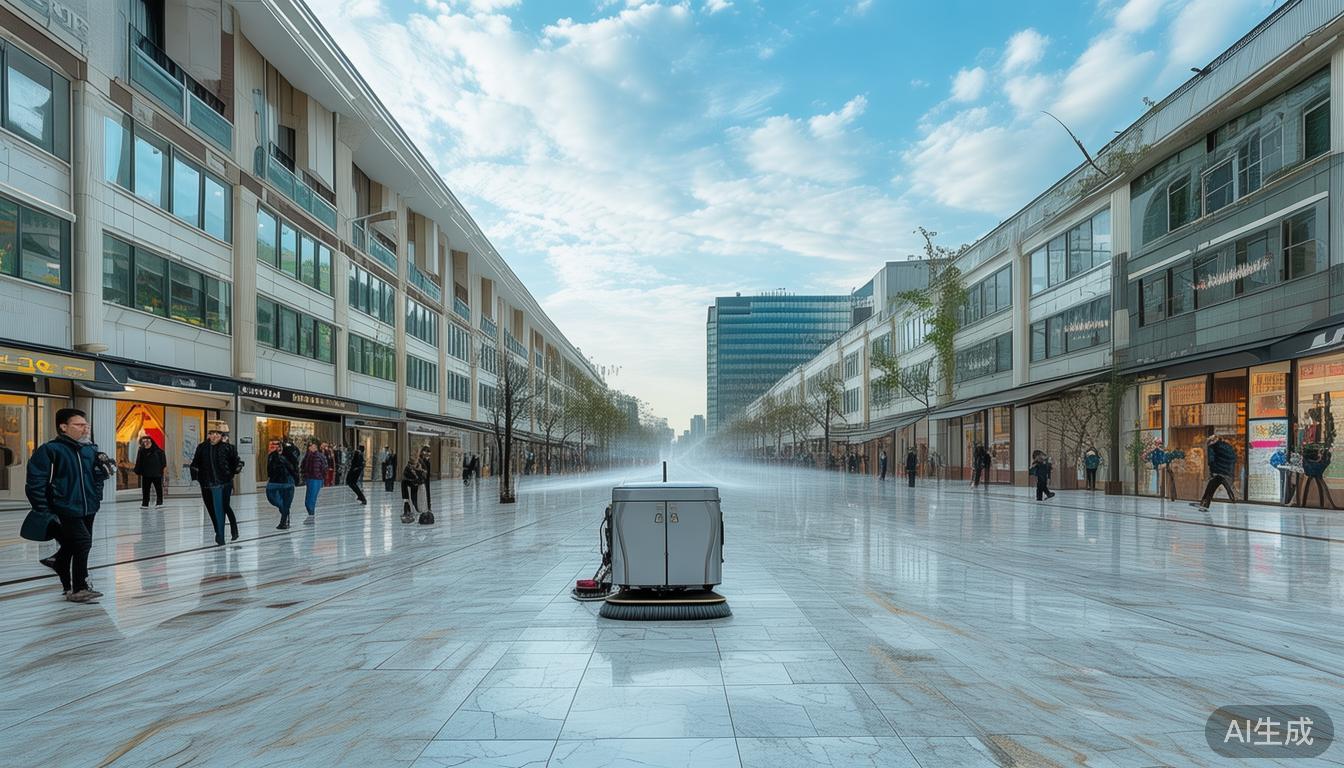 街道清洗神器小蓝车三头六臂超厉害？效率惊人引惊叹(图6)