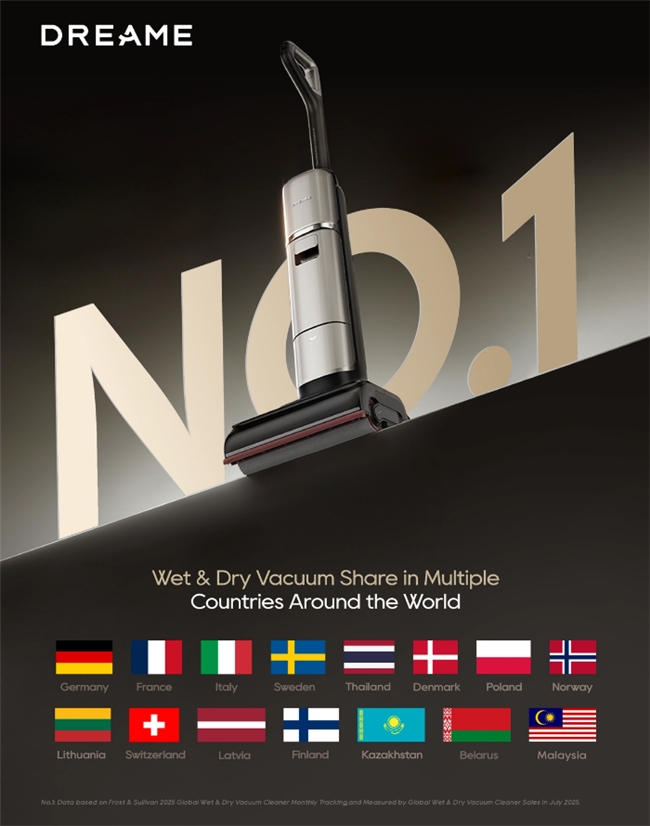 追觅洗地机实力出圈用产品实力征服全球家庭