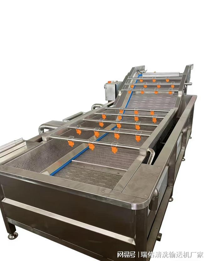 气泡喷淋清洗机厂家直供宁津瑞佑多行业定制高效节能清洁设备