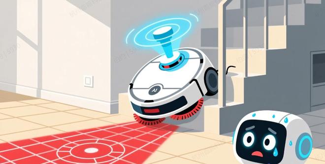 布尔云扫地机器人：LDS+AI双避障会减少楼梯碰撞吗？