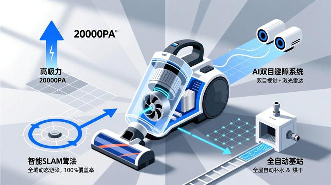 国产智能吸尘器选购指南：2025年品牌排行榜与优质厂家推荐(图3)