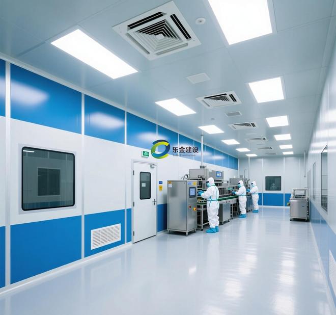 黑龙江医药无尘车间净化装修施工优选单位：辽宁乐金建设(图2)