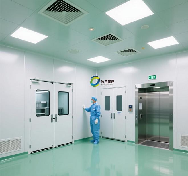 黑龙江医药无尘车间净化装修施工优选单位：辽宁乐金建设(图3)